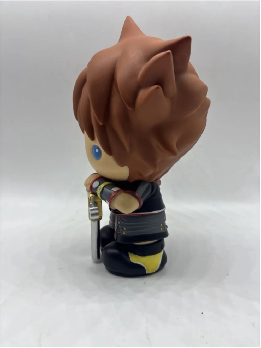 Disney Kingdom Hearts Sora 9” Vinyl Bank by Monogram New
